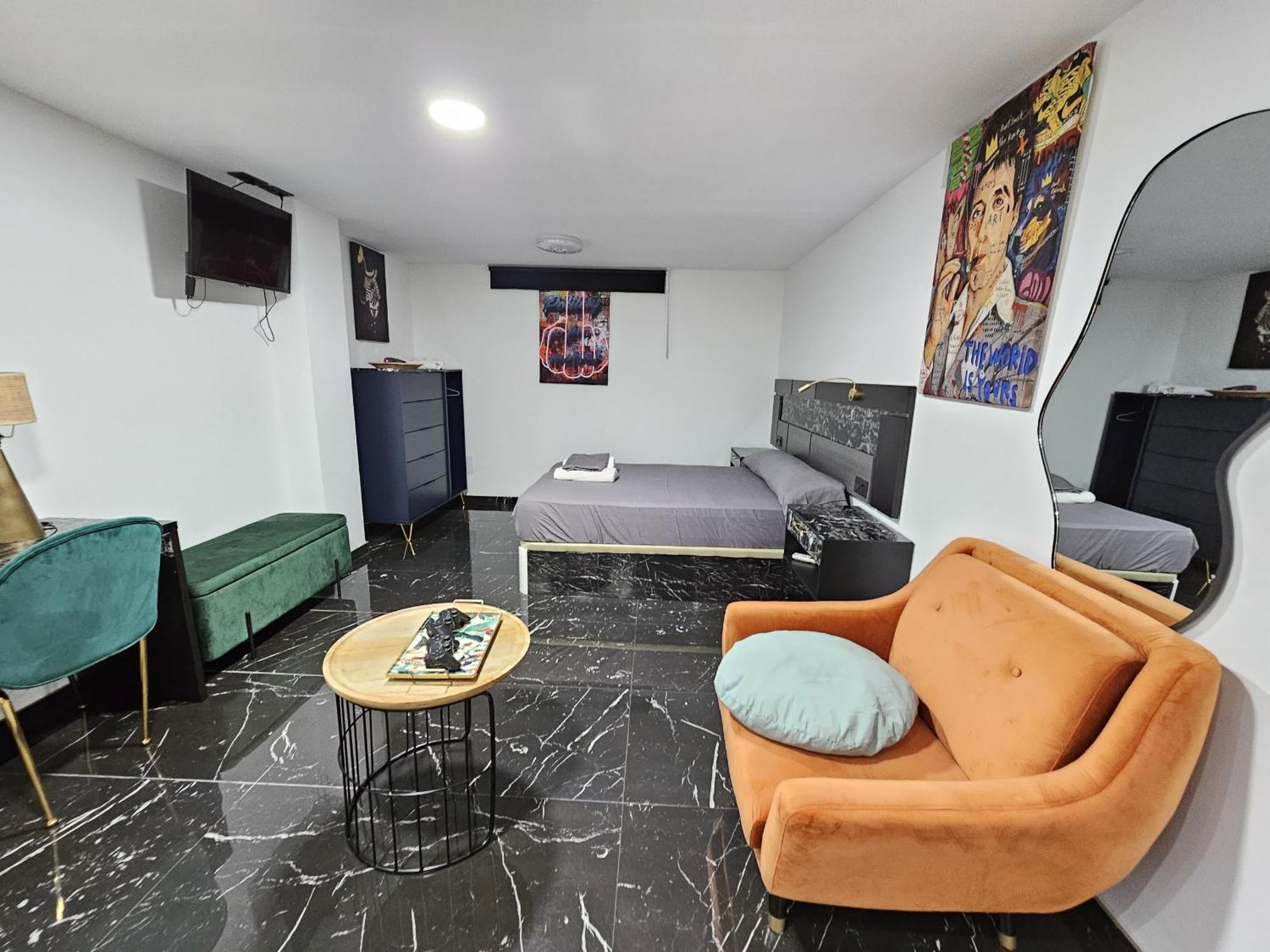 Apartamentos Benidorm Black Bagian luar foto